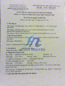 Dịch vụ đăng ký thành lập công ty