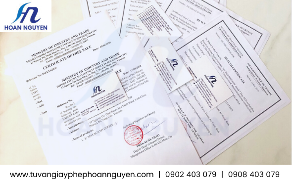 Dịch vụ chuyên làm giấy phép lưu hành tự do xuất khẩu sản phẩm