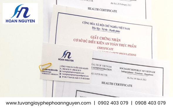 Dịch vụ làm nhanh giấy phép ATTP tại TP.HCM Dịch vụ làm nhanh giấy phép ATTP tại TP.HCM